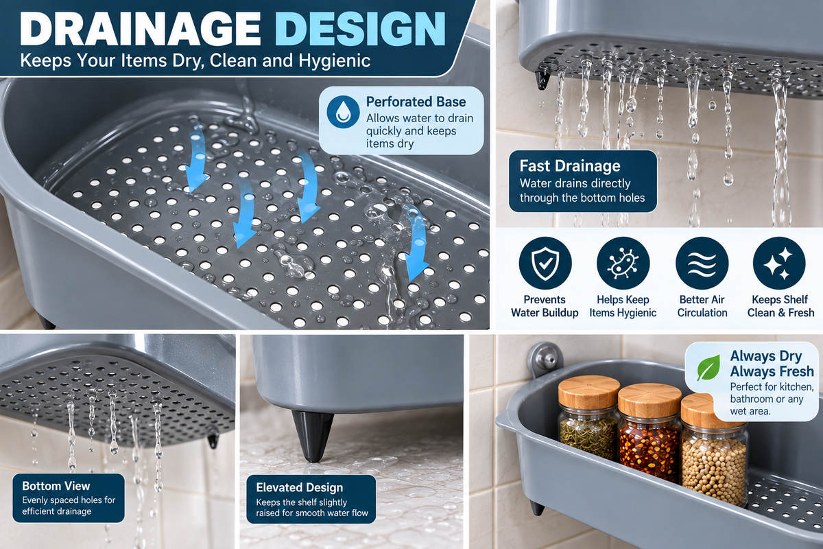 Pack of 2 Kitchen Countertop Organizer Racks | Space-Saving Corner Storage Shelf
